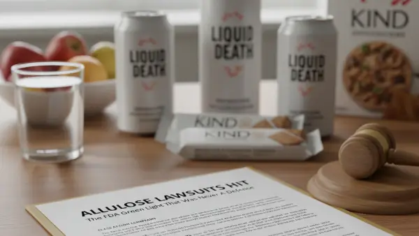 Allulose Lawsuits Hit Liquid Death, WK Kellogg And KIND: The FDA Green Light That Was Never A Defence
