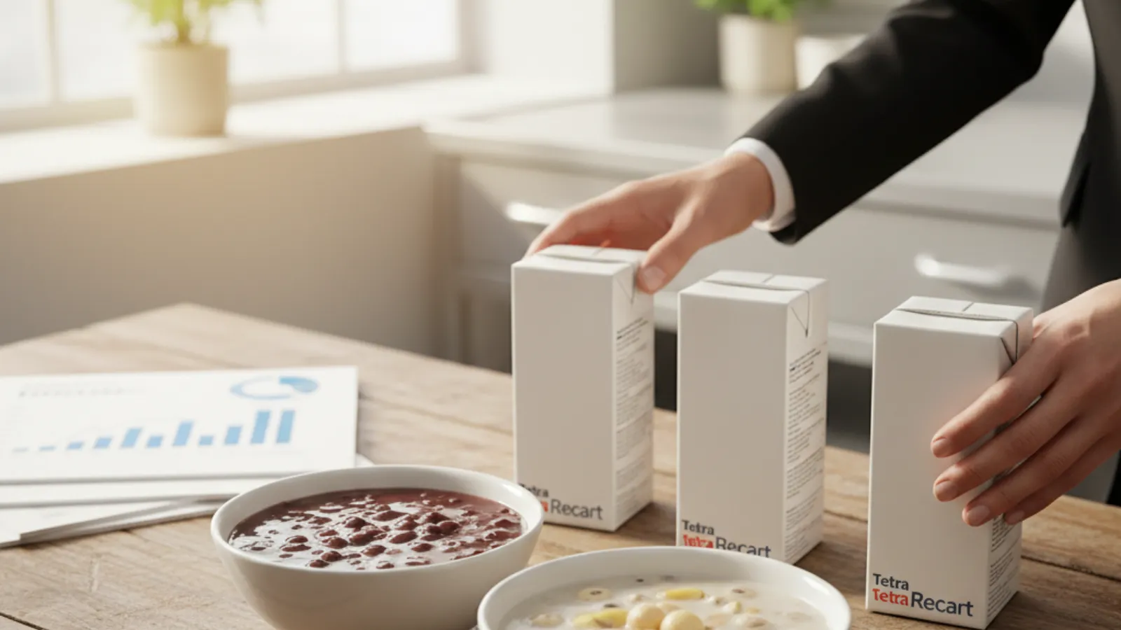Tetra Pak Takes Tetra Recart Into Chinese Dessert Soups: World Aseptic Food Is Stuck At 8.3 Billion Litres