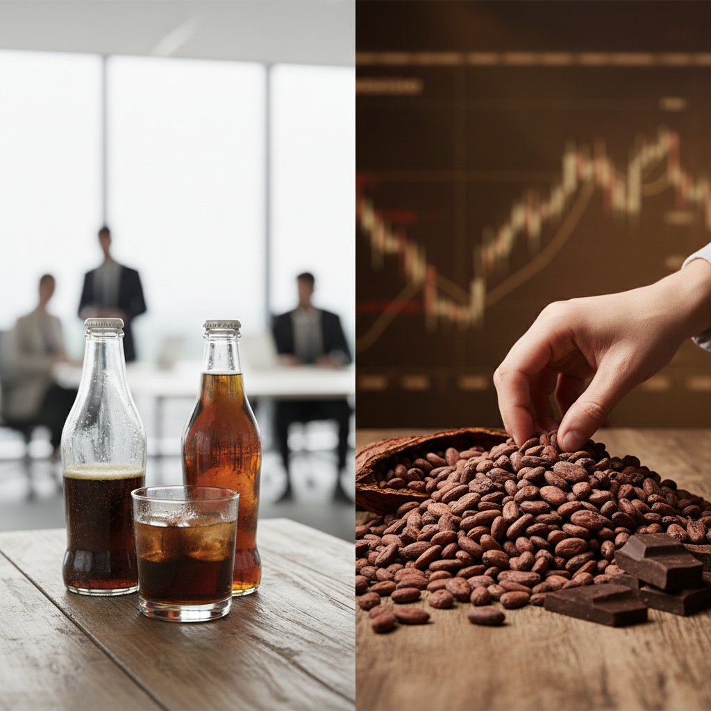 Coca-Cola's First Quarter Under Braun and Mondelez's $500M Cocoa Hit: What Tuesday's Dual Earnings Release Reveals About Big Food 2026