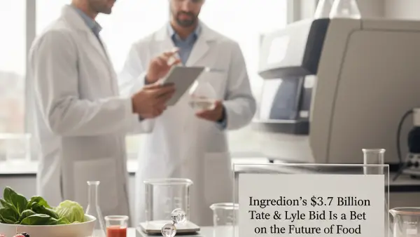 Ingredion's $3.7 Billion Tate & Lyle Bid Is a Bet on the Future of Food Reformulation