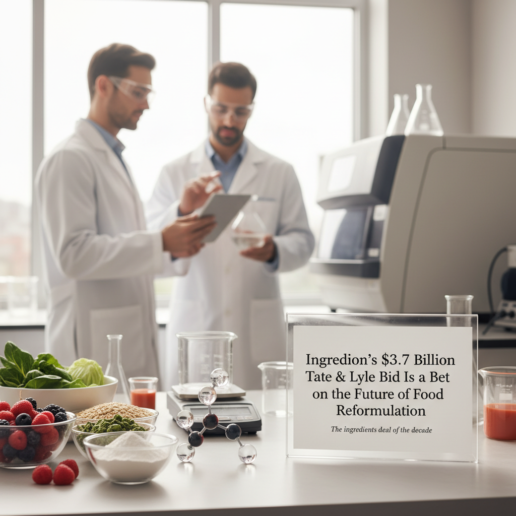 Ingredion's $3.7 Billion Tate & Lyle Bid Is a Bet on the Future of Food Reformulation